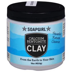 Soapgirl Calcium Bentonite Clay 16 oz