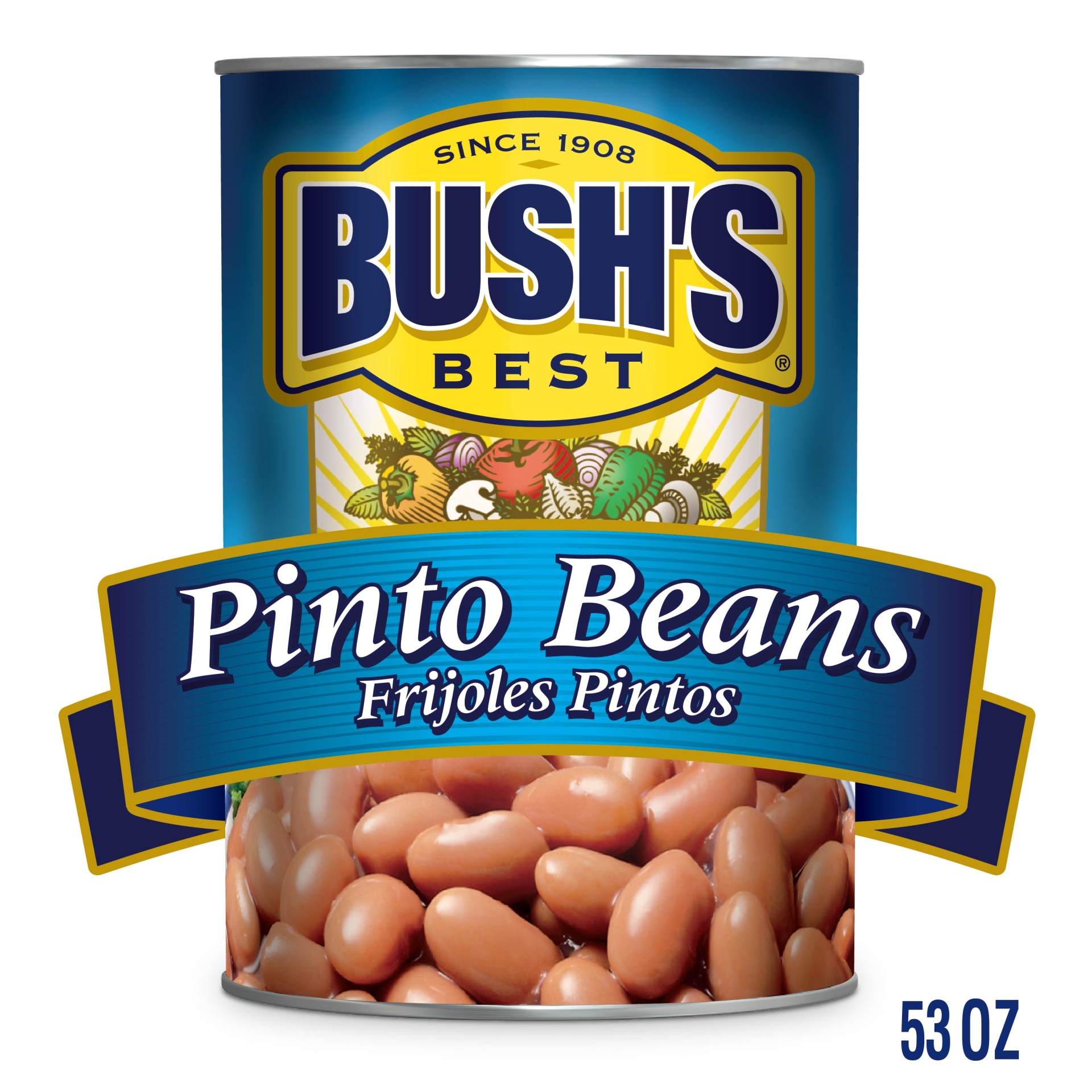 slide 2 of 5, Bush's Pinto Beans, 53 oz