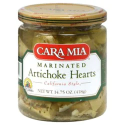 Cara Mia Marinated Artichoke Hearts Prepacked - 14.75oz