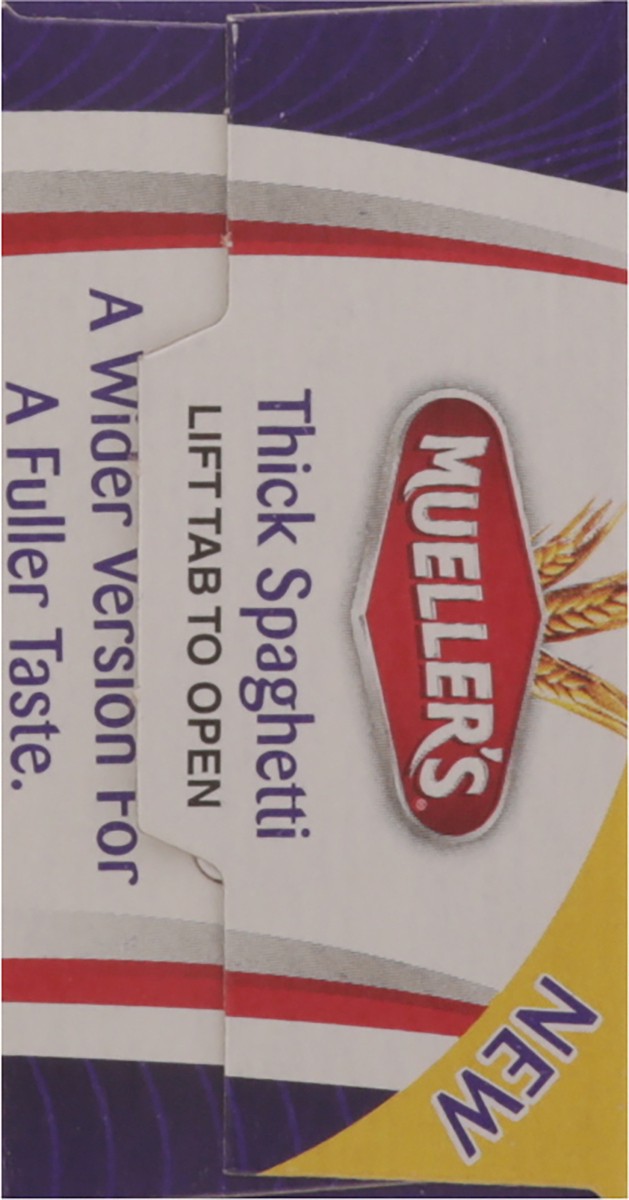 slide 6 of 13, Mueller's Thick Spaghetti 16 oz, 16 oz