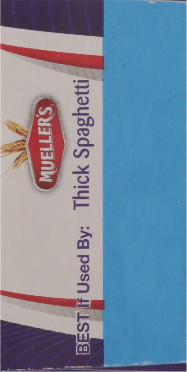 slide 4 of 13, Mueller's Thick Spaghetti 16 oz, 16 oz