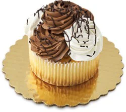 White And Black Cupcake - Each