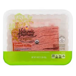 Nature's Promise Organic Ground Turkey 92% Lean 8% Fat