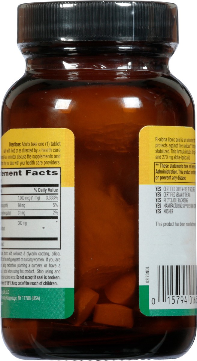 slide 5 of 9, Country Life Active Lipoic Acid, 60 ct
