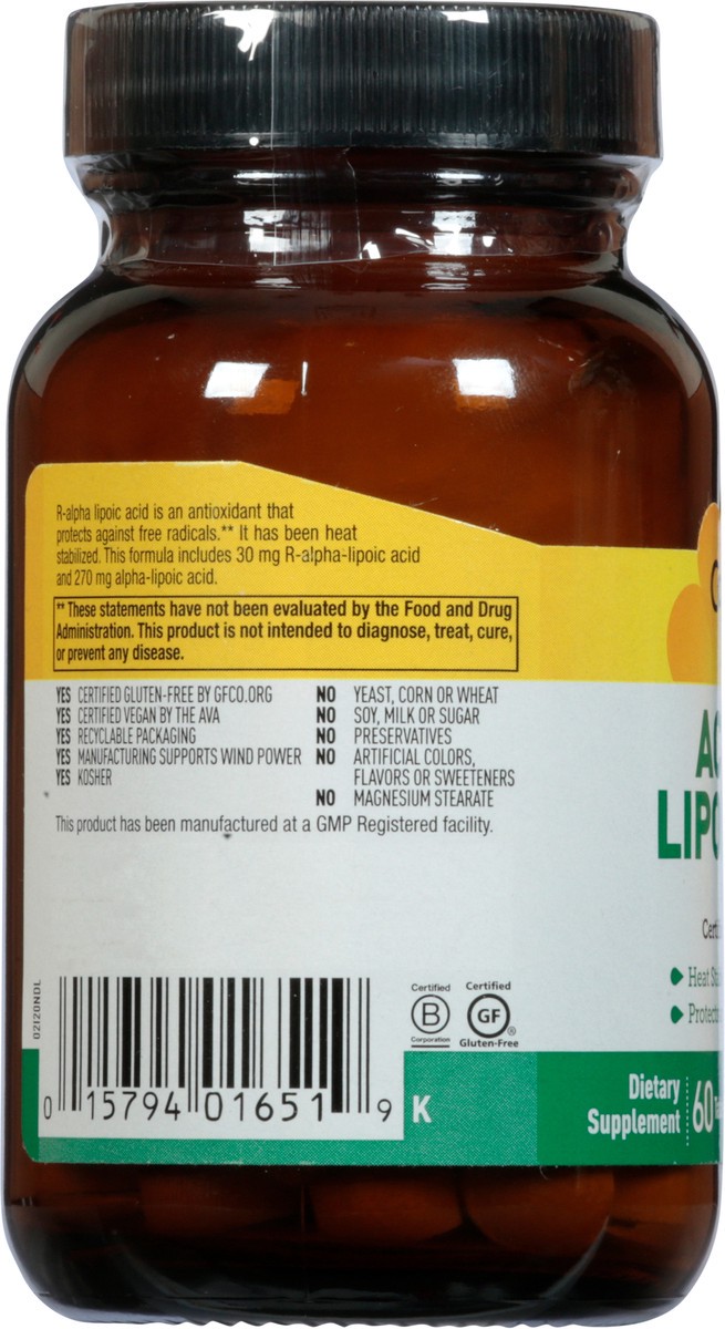 slide 7 of 9, Country Life Active Lipoic Acid, 60 ct