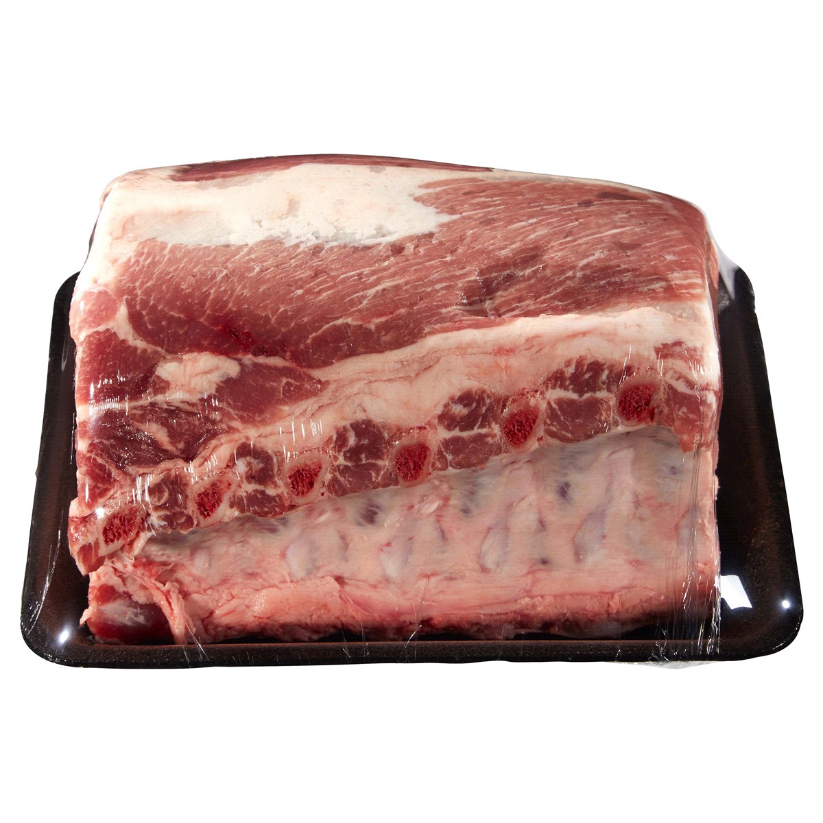 slide 1 of 1, Fresh from Meijer Bone-In Pork Loin Ribeye Roast, per lb