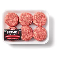 H-E-B Prime 1 Beef Sliders - Brisket Steak