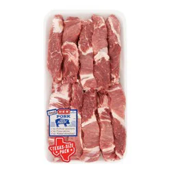 H-E-B Country-Style Bone-in Pork Ribs - Texas-Size Pack