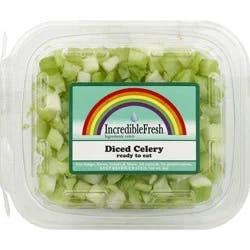 Incredible Fresh Diced Celery