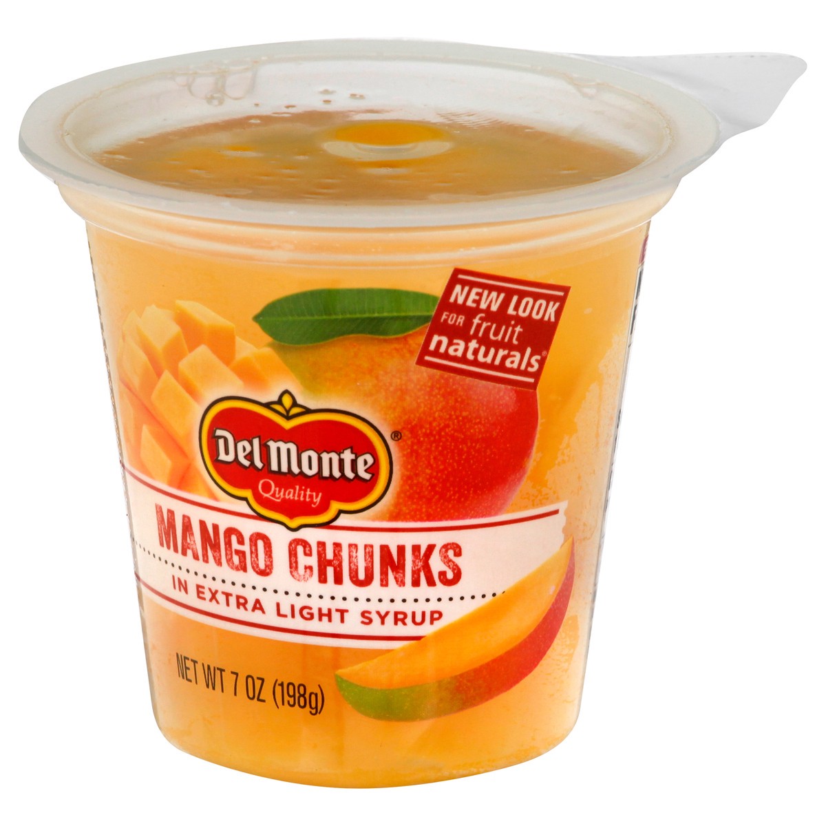 slide 7 of 12, Del Monte In Extra Light Syrup Mango Chunks 7 oz, 7 oz