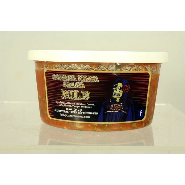 slide 1 of 1, Oaxaca Mama Salsa Mild - 12 Oz, 12 oz