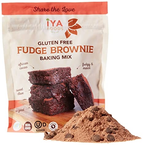slide 1 of 1, Iya Foods Llc Fudge Brownie Mix, 12 oz