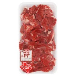 H-E-B Boneless Beef Stew Meat - Texas-Size Pack