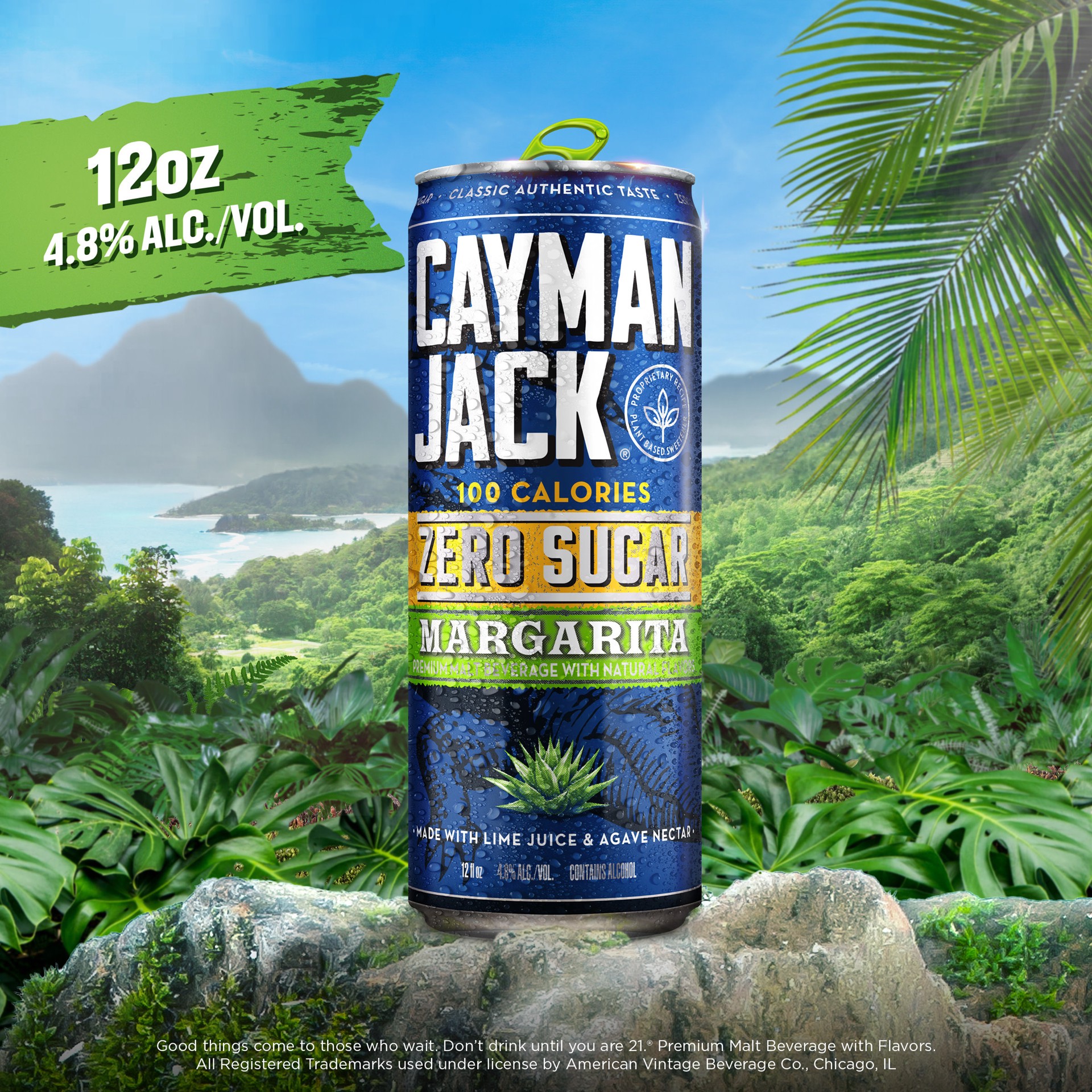 slide 7 of 10, Cayman Jack Zero Sugar Variety Pack, 12 Pack, 12 fl oz Cans, 4.8% ABV, 12 ct; 12 fl oz