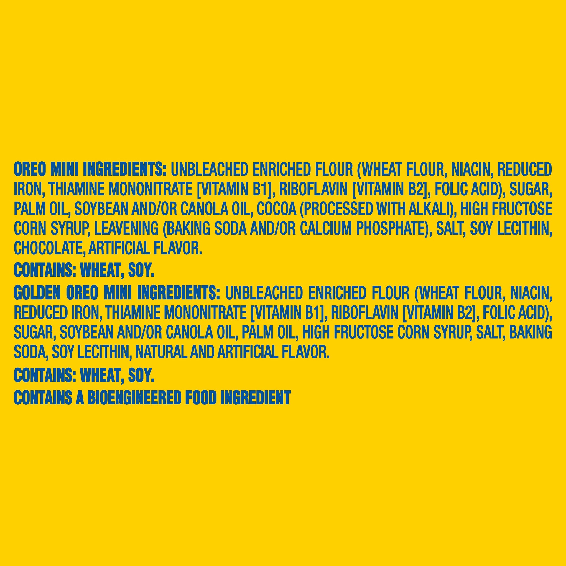 slide 3 of 5, Nabisco Mini Oreo Variety Classic/Golden, 45 oz