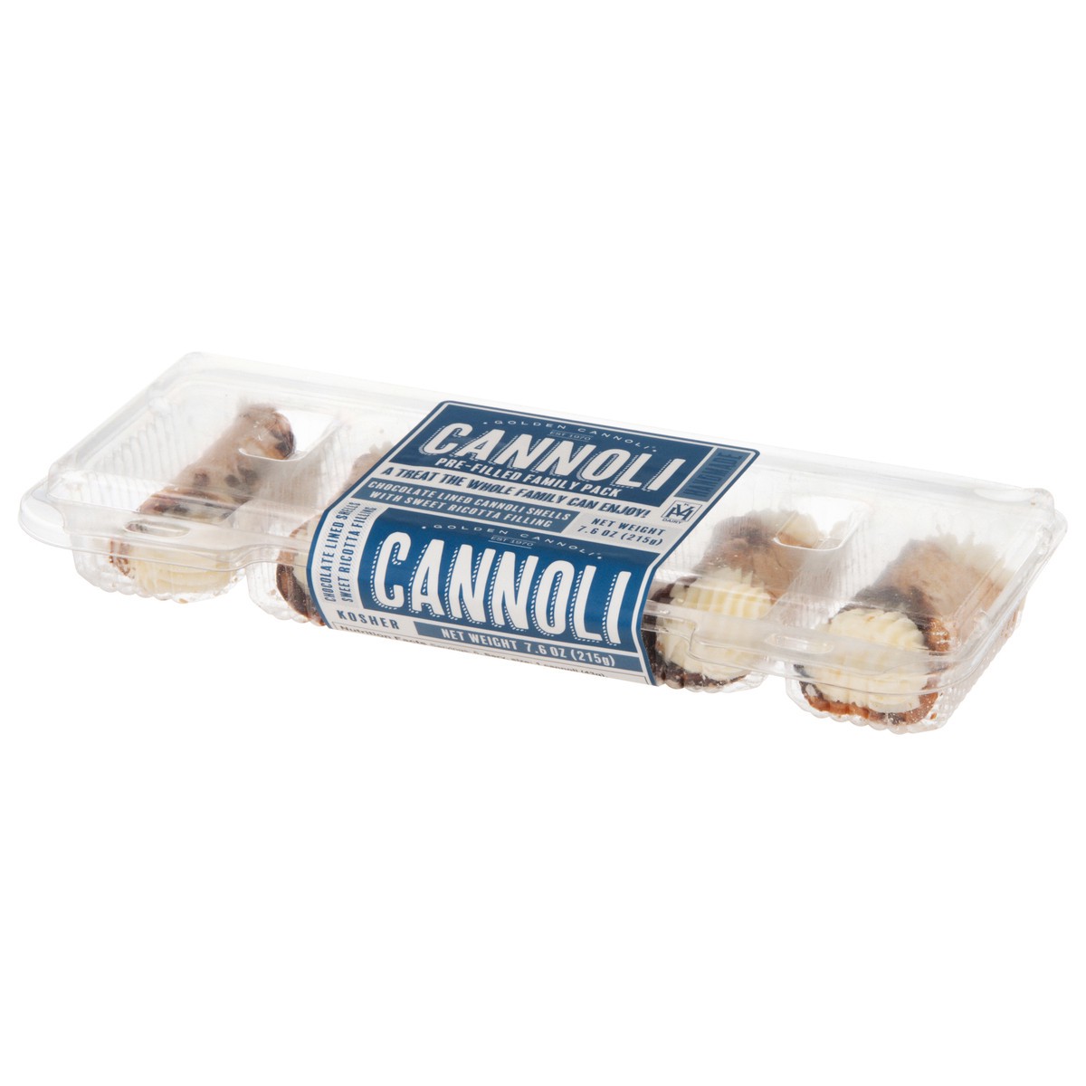 slide 7 of 13, Golden Cannoli Handmade Cannoli 7.6 oz, 7.6 oz