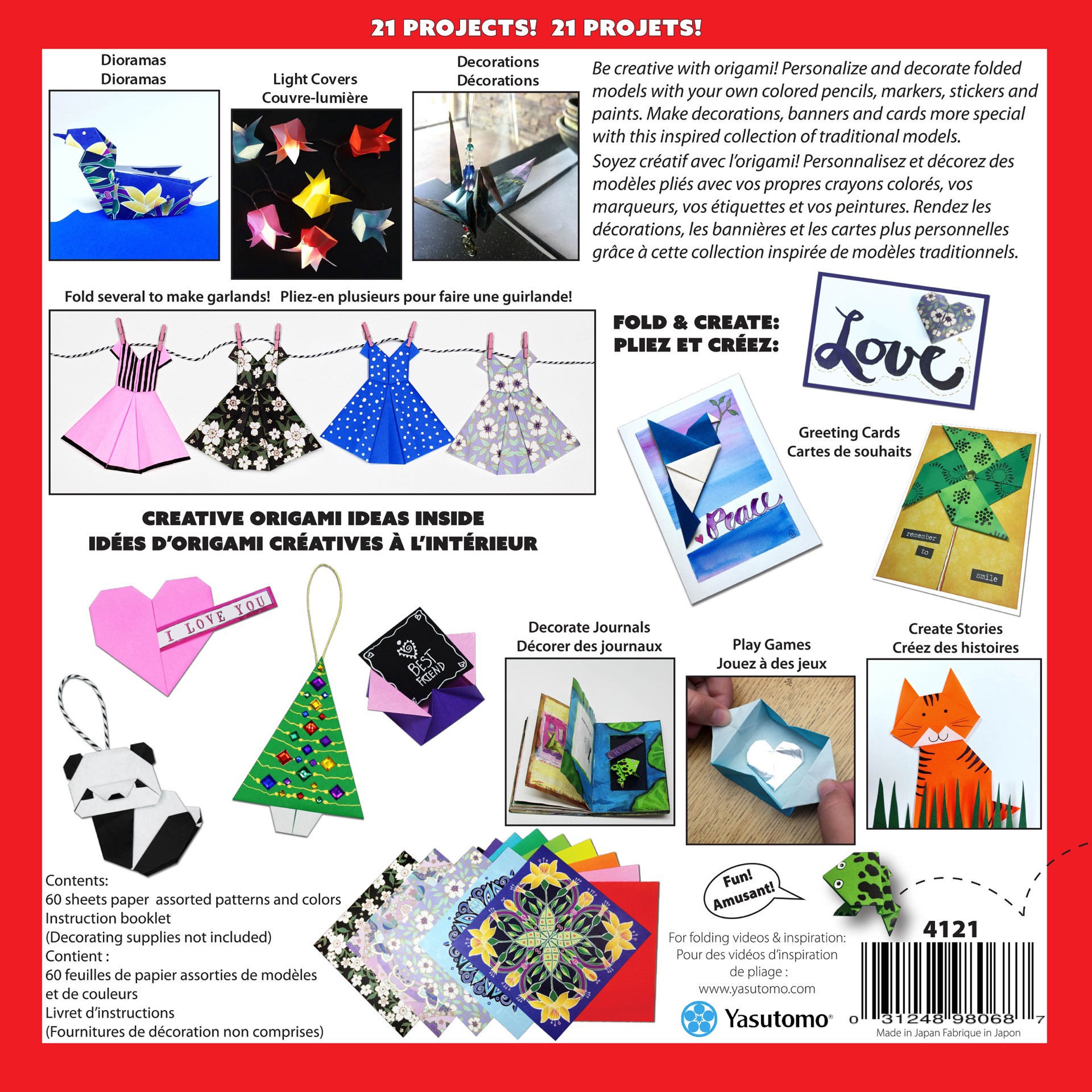 slide 2 of 5, Yasutomo Creative Origami Kit, 1 ct