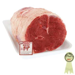 H-E-B Beef Shoulder Roast Boneless Whole, USDA Select, Gold Ribbon
