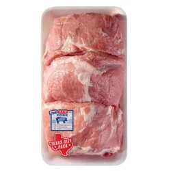 H-E-B Bone-in Sirloin Pork Roasts - Texas-Size Pack