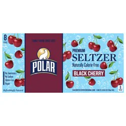 Polar Seltzer - 8pk 12oz - Black Cherry