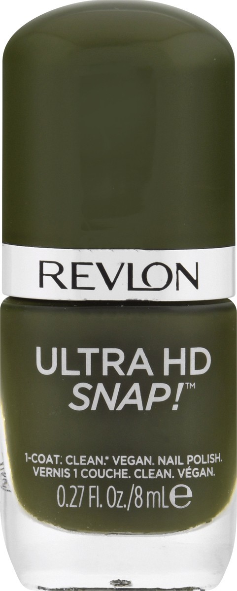 slide 3 of 9, Revlon Ultra HD Snap Nail Polish, Commander in Chief,., 0.27 oz