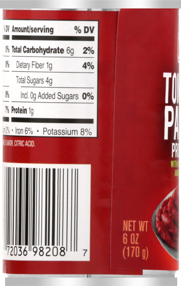 slide 4 of 4, Harris Teeter™ Tomato Paste, 6 oz