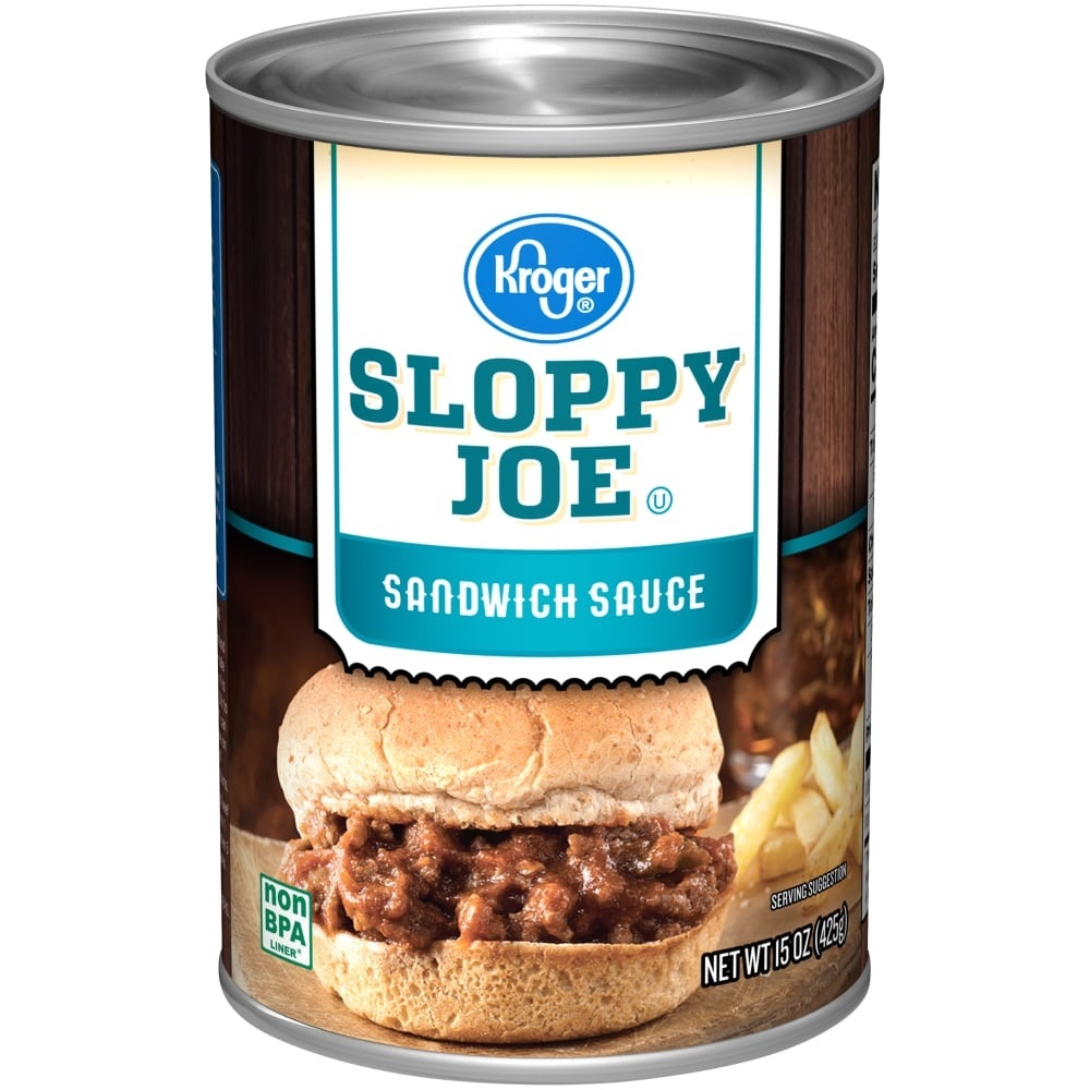 slide 1 of 1, Kroger Sloppy Joe Sandwich Sauce, 15 oz