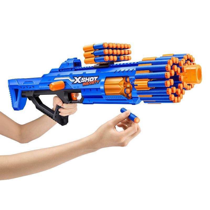 slide 4 of 6, X-Shot Zuru X-Shot Insanity Berzerko Foam Blaster with 48 Darts, 1 ct