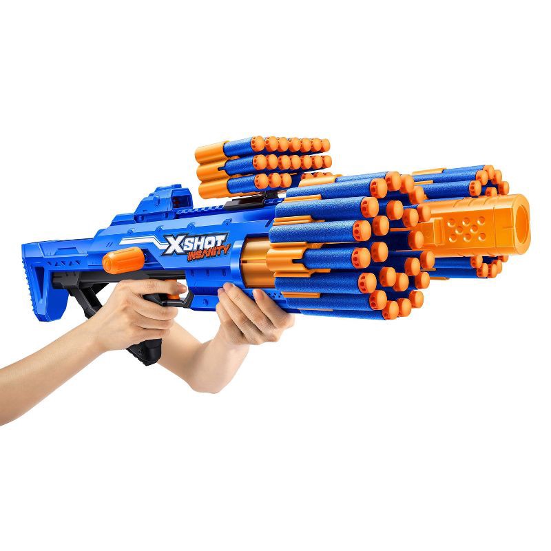 slide 3 of 6, X-Shot Zuru X-Shot Insanity Berzerko Foam Blaster with 48 Darts, 1 ct