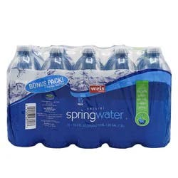 Weis Quality Natural Spring Water- 253.5 fl oz