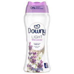 Downy Light Laundry Scent Booster Beads, White Lavender Scent, 12.2 OZ, In-wash fabric beads designed to be gentle with a light boost of scent, No Heavy Perfumes