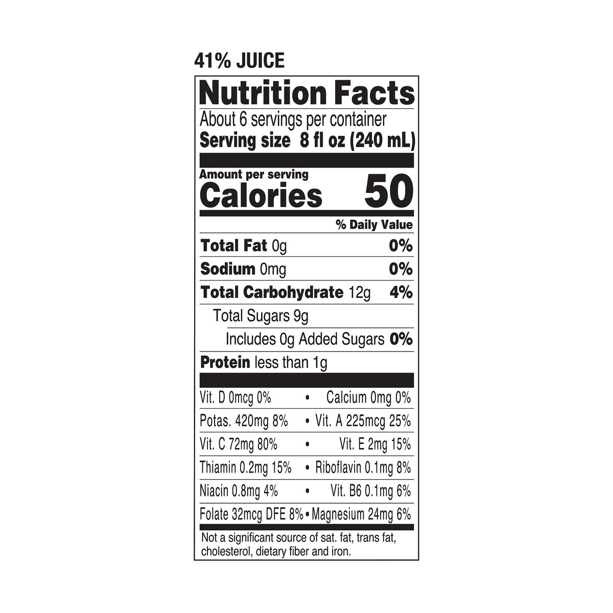 slide 2 of 9, Tropicana Trop50 Juice Beverage Orange Mango 52 Fl Oz Bottle, 52 oz