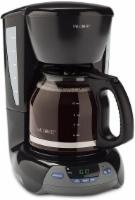 slide 1 of 1, Mr. Coffee 12-Cup Automatic Coffee Brewer - Black - 1 Count, 1 ct