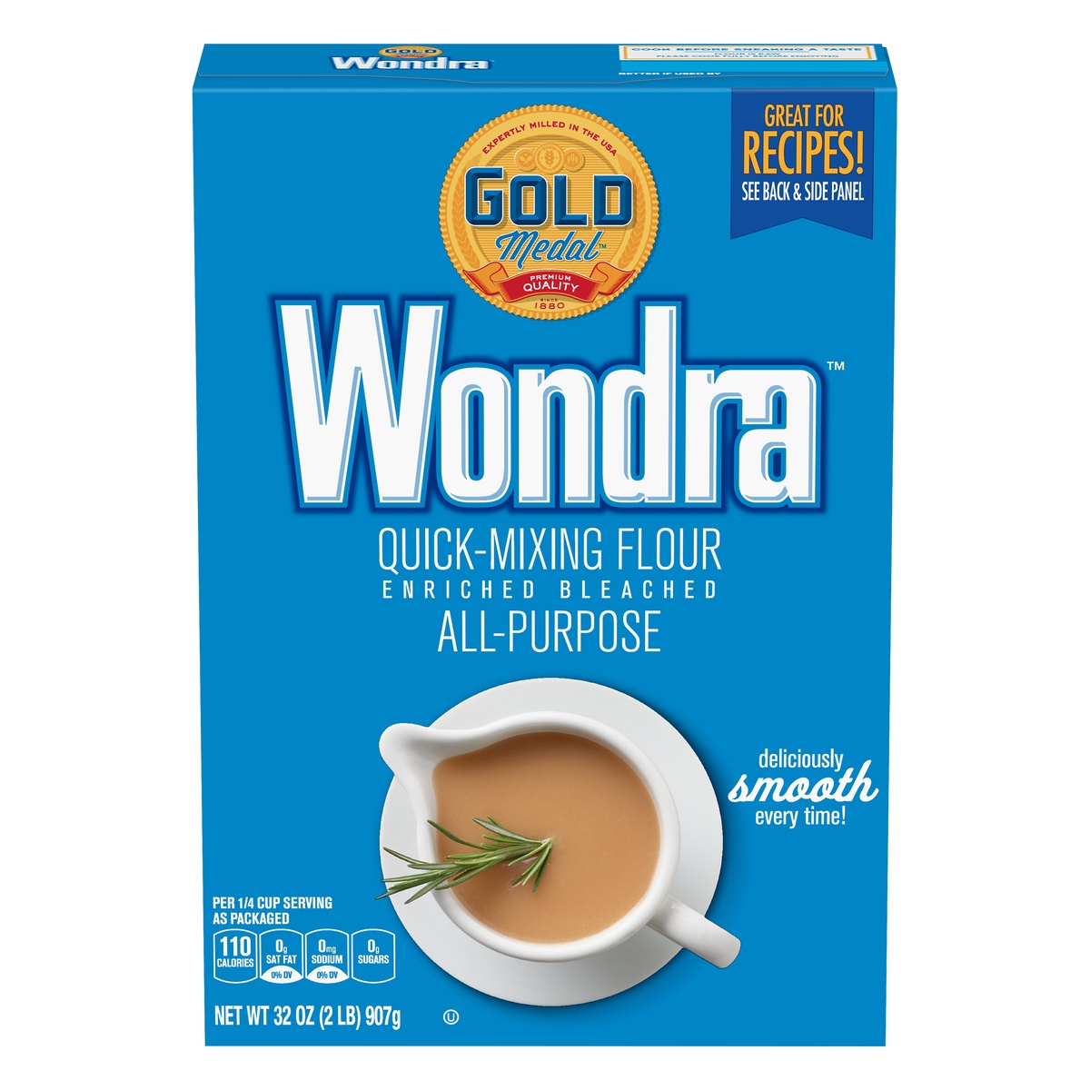 slide 1 of 1, Gold Medal Wondra Quick-mixing All-purpose Flour, 32 oz