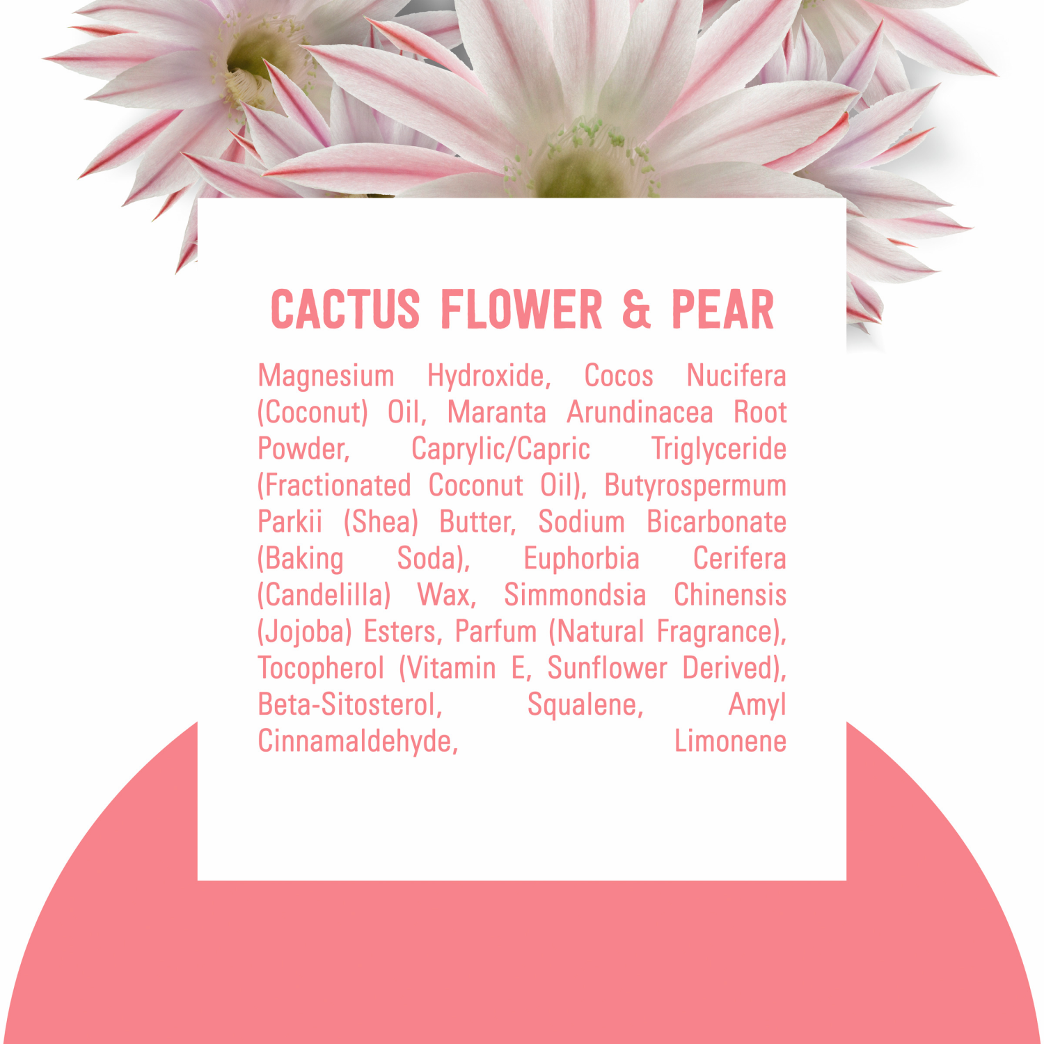slide 3 of 5, Schmidt's 100% Natural Origin Ingredient Deodorant Stick Cactus Flower & Pear, 2.65 oz
