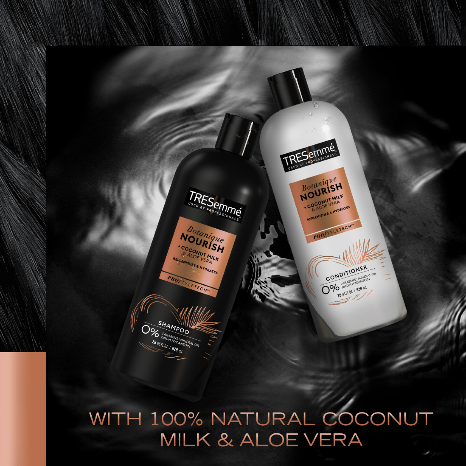 slide 7 of 7, TRESemmé Hydrating Conditioner Botanique Nourish 28 Fl Oz, 28 fl oz