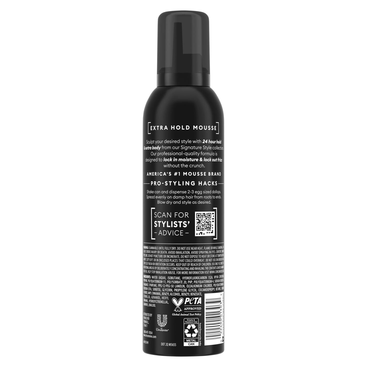slide 6 of 7, Tresemme TRESemmé Mousse Extra Hold, 6.5 oz