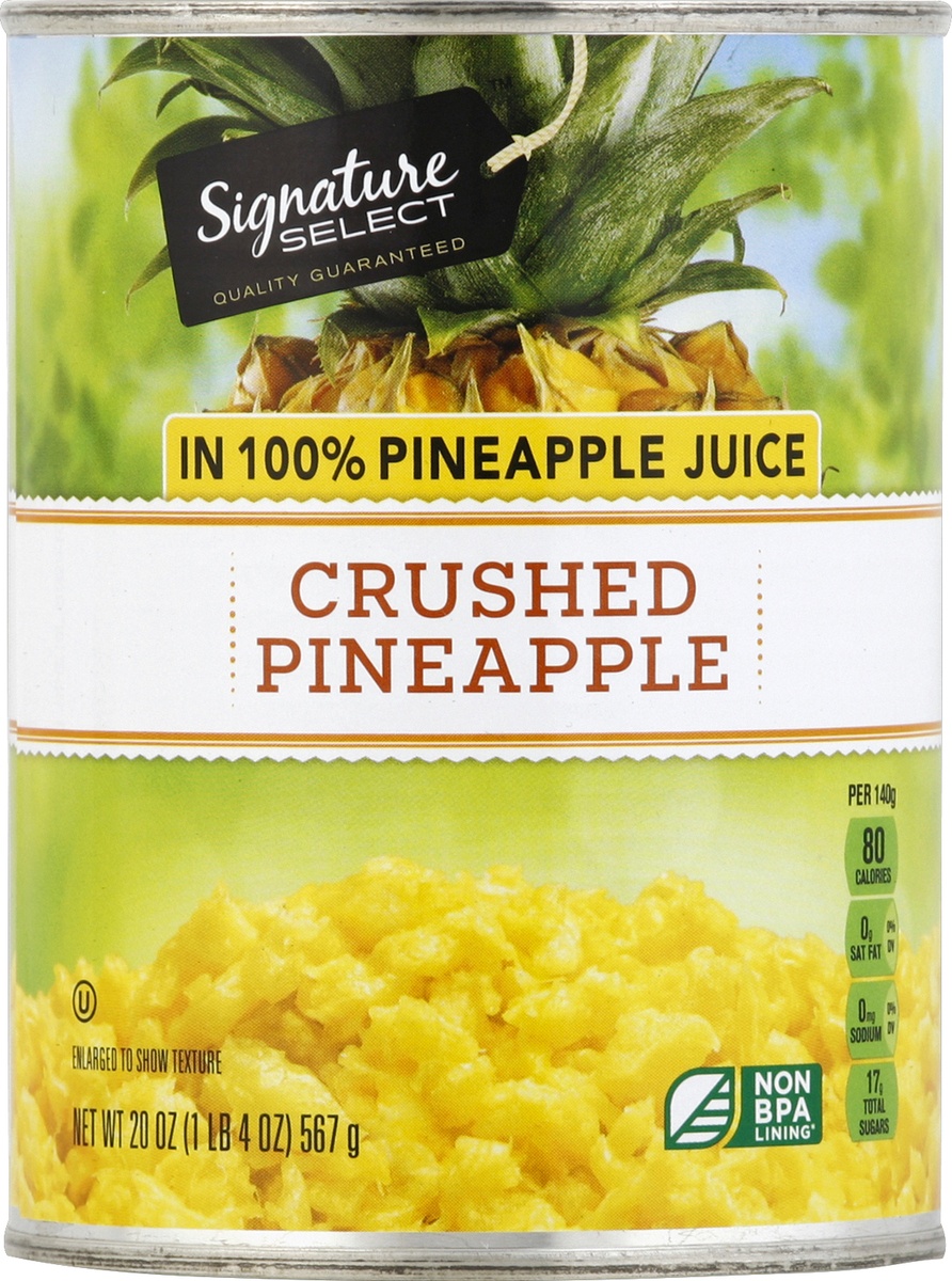 slide 2 of 2, Signature Select Pineapple 20 oz, 