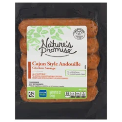 Nature's Promise Natural Cajun Style Andouille Chicken Sausage - 5 ct