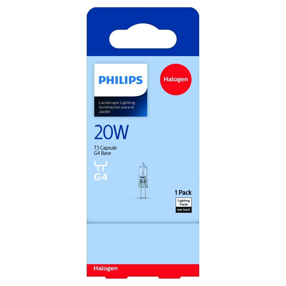 slide 1 of 2, Philips 20W Halogen Landscaping Lightbulb, 1 ct