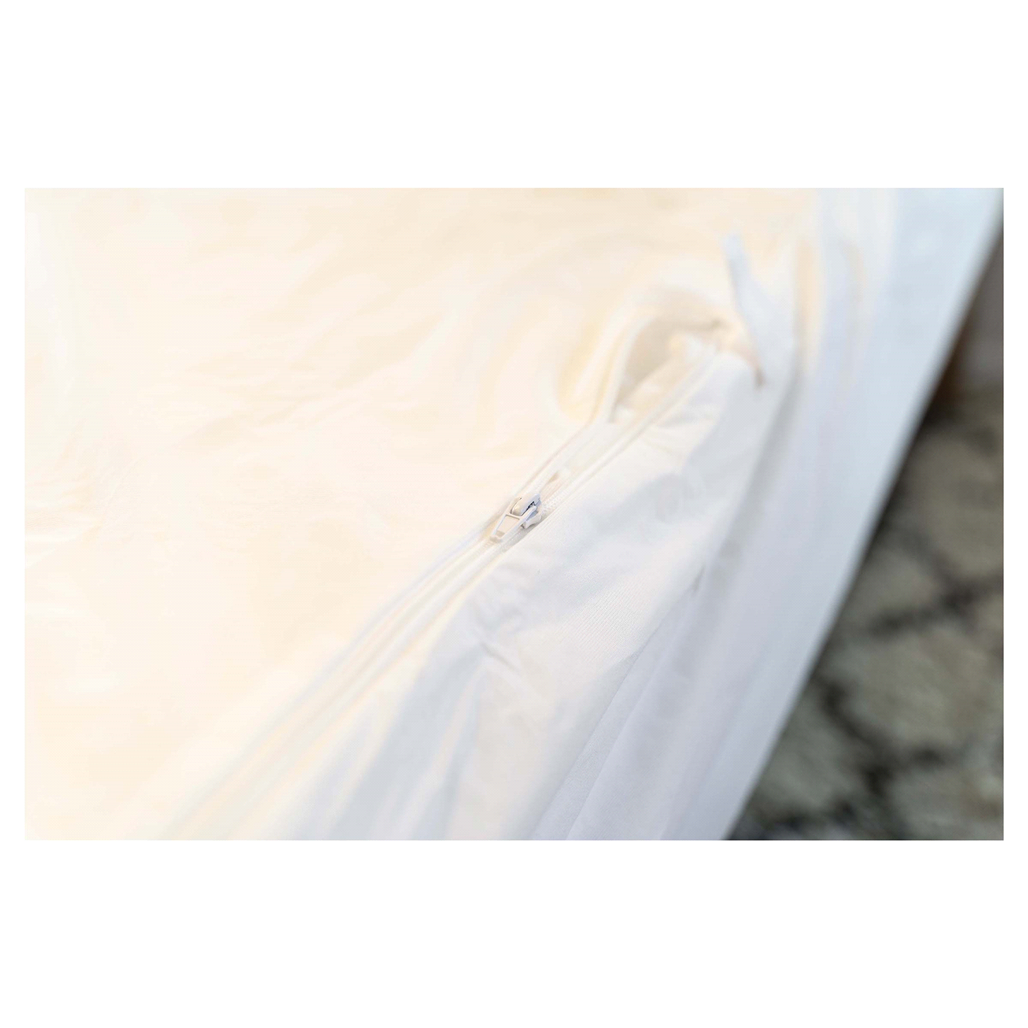 slide 2 of 4, AllerEase Waterproof Allergy Protection Zippered Mattress Protector, 1 ct