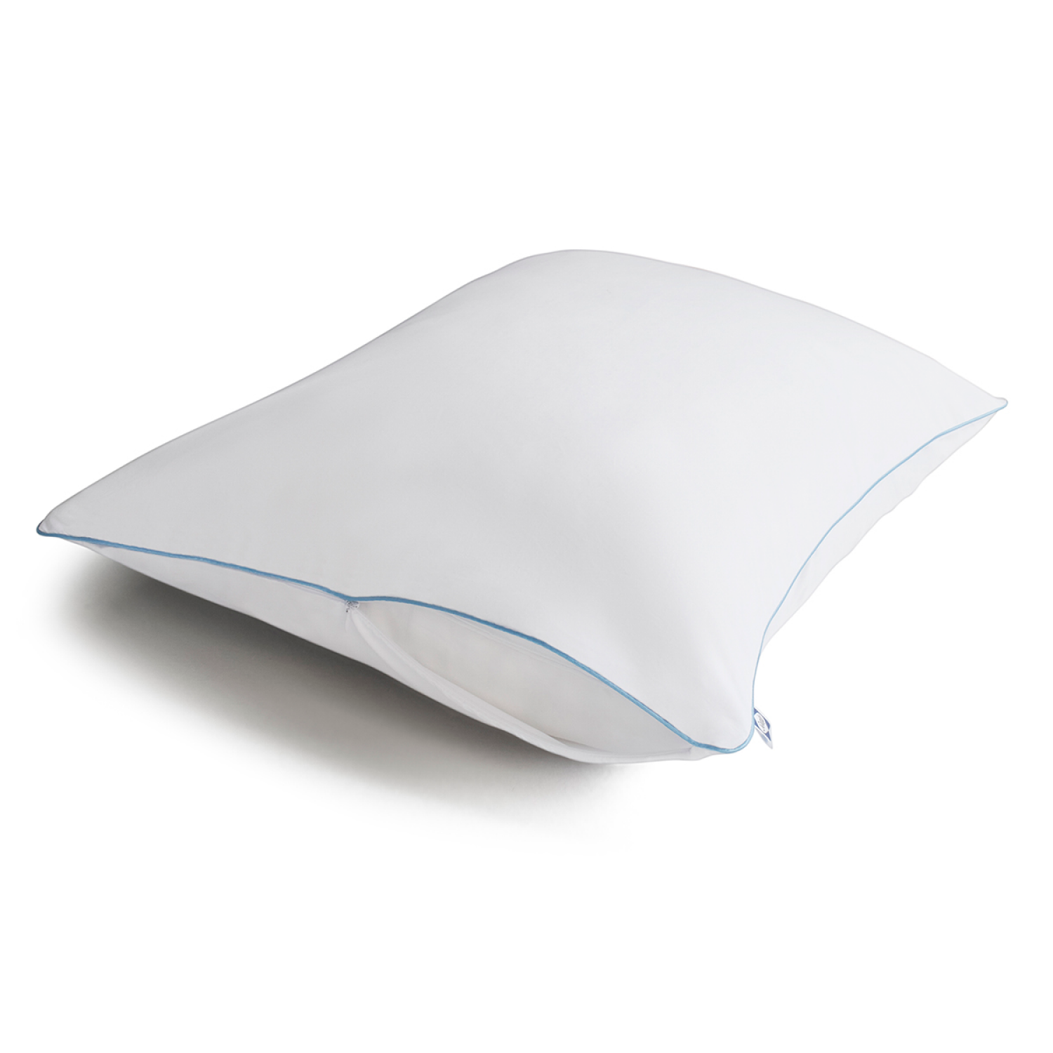 slide 5 of 5, Sealy Cooling Comfort Zippered Pillow Protector - White, 1 ct