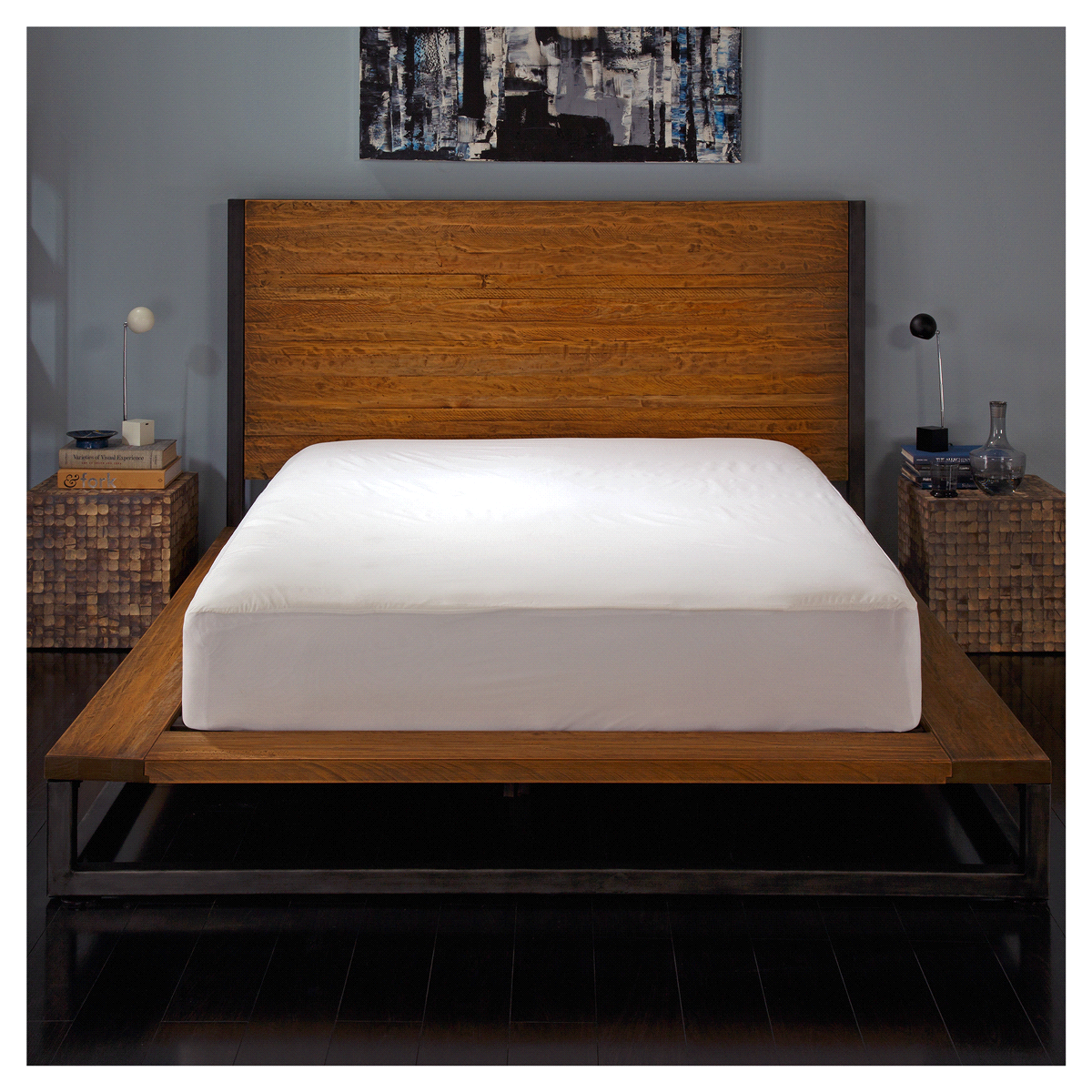 slide 2 of 2, Sealy Cooling Comfort Fitted Mattress Protector, Full, 1 ct