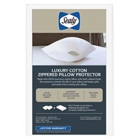 slide 20 of 21, Sealy Stain Release Zippered Pillow Protector, Standard/Queen, 1 ct