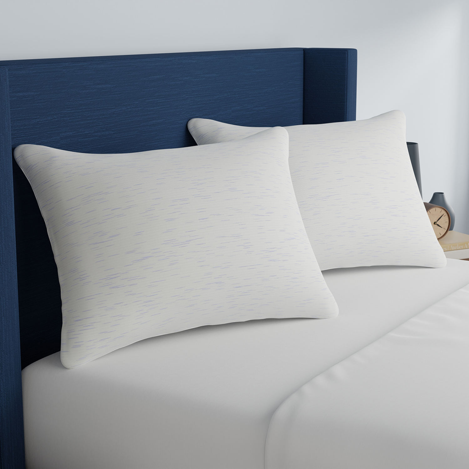 slide 2 of 5, Sealy Fresh Charcoal Bed Pillow, Standard/Queen, s/q