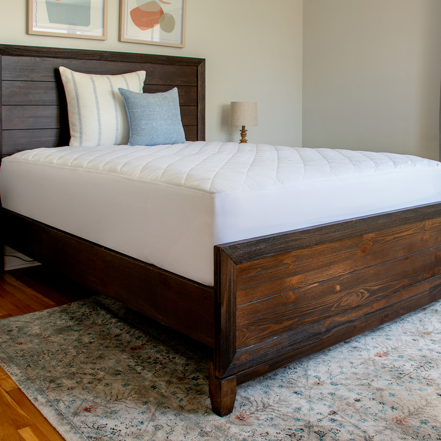 slide 6 of 6, AllerEase Advanced Allergy Protection Mattress Pad, Queen Size