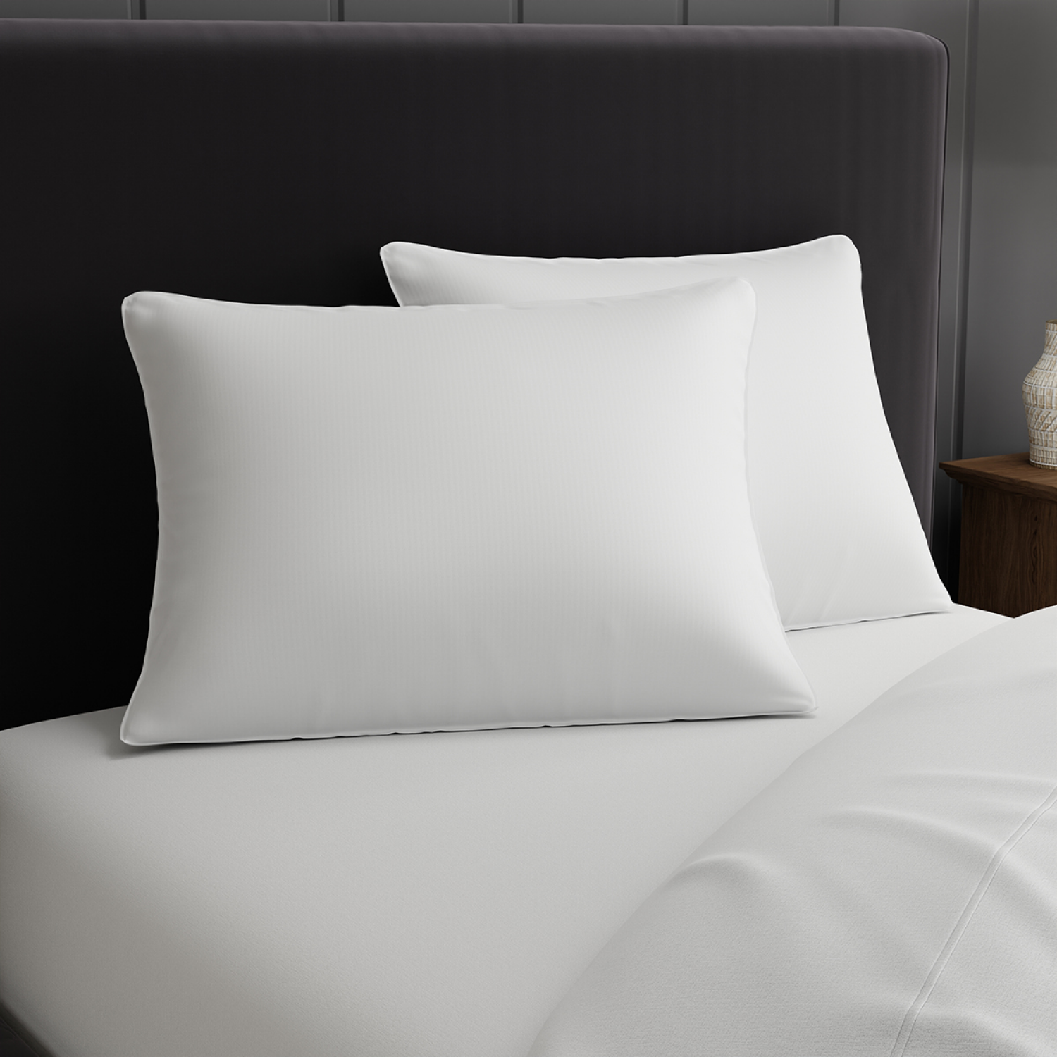 slide 3 of 8, Sealy Lasting Support Bed Pillow King, King Size