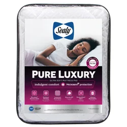 Sealy Pure Luxury Mattress Pad, Queen