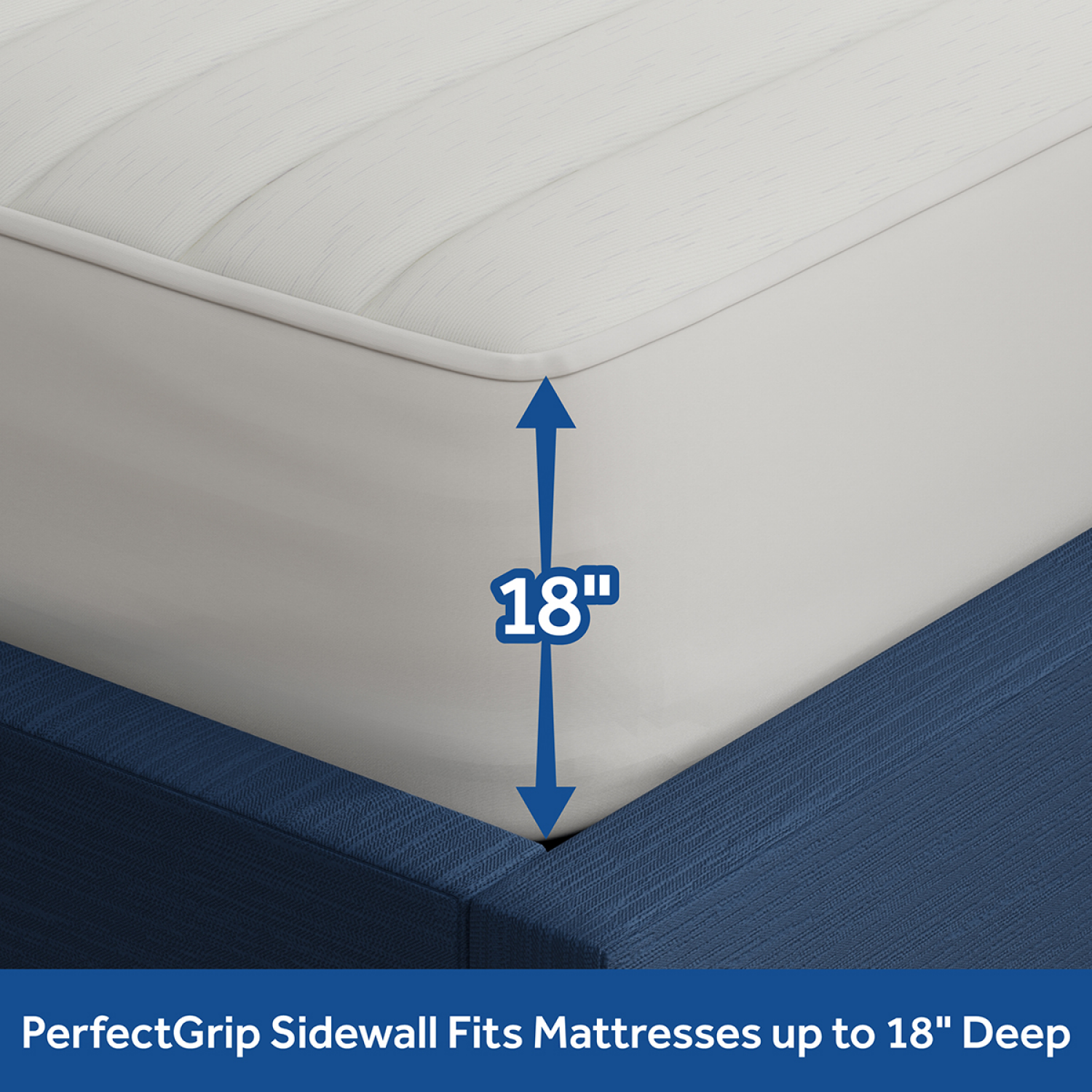 slide 3 of 6, Sealy Ice Cool Touch Mattress Pad, Full, Full Size