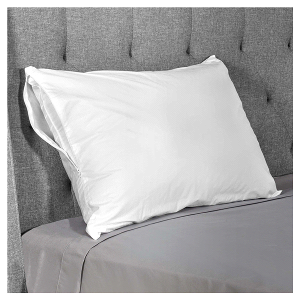slide 4 of 17, Allerease Zippered Pillow Protector, Standard/Queen, 1 ct